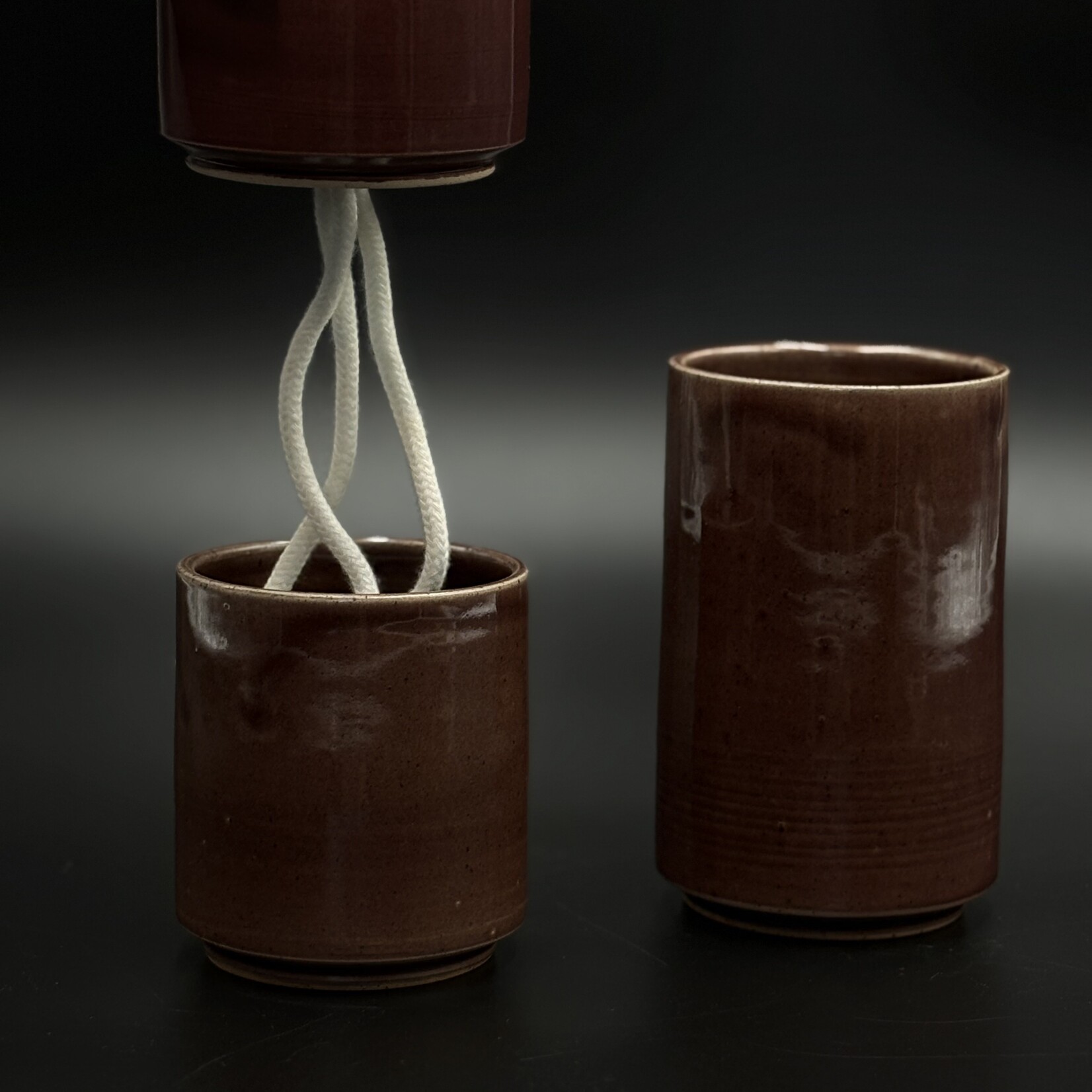 Pot en céramique fait à la main H.Didier