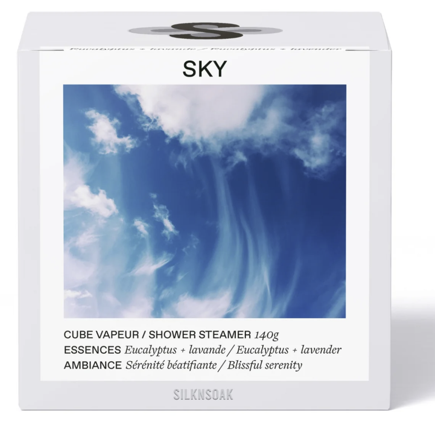 Silknsoak Cube vapeur pour la douche SilknSoak – 140 g