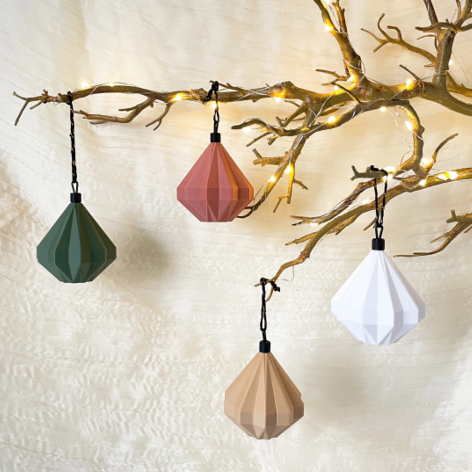 Sonnihaus Ornement Origami - diamant