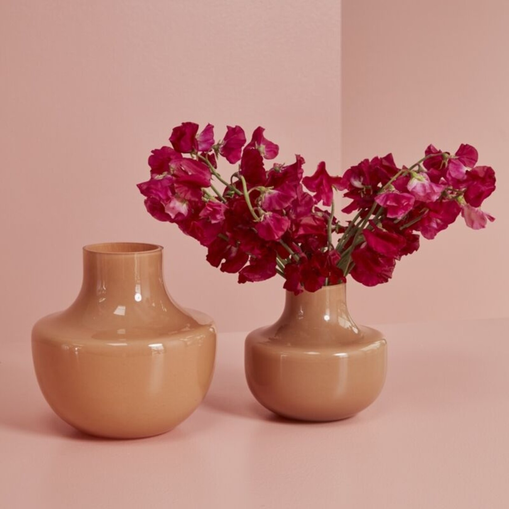 Vase Alma 7.75" pêche