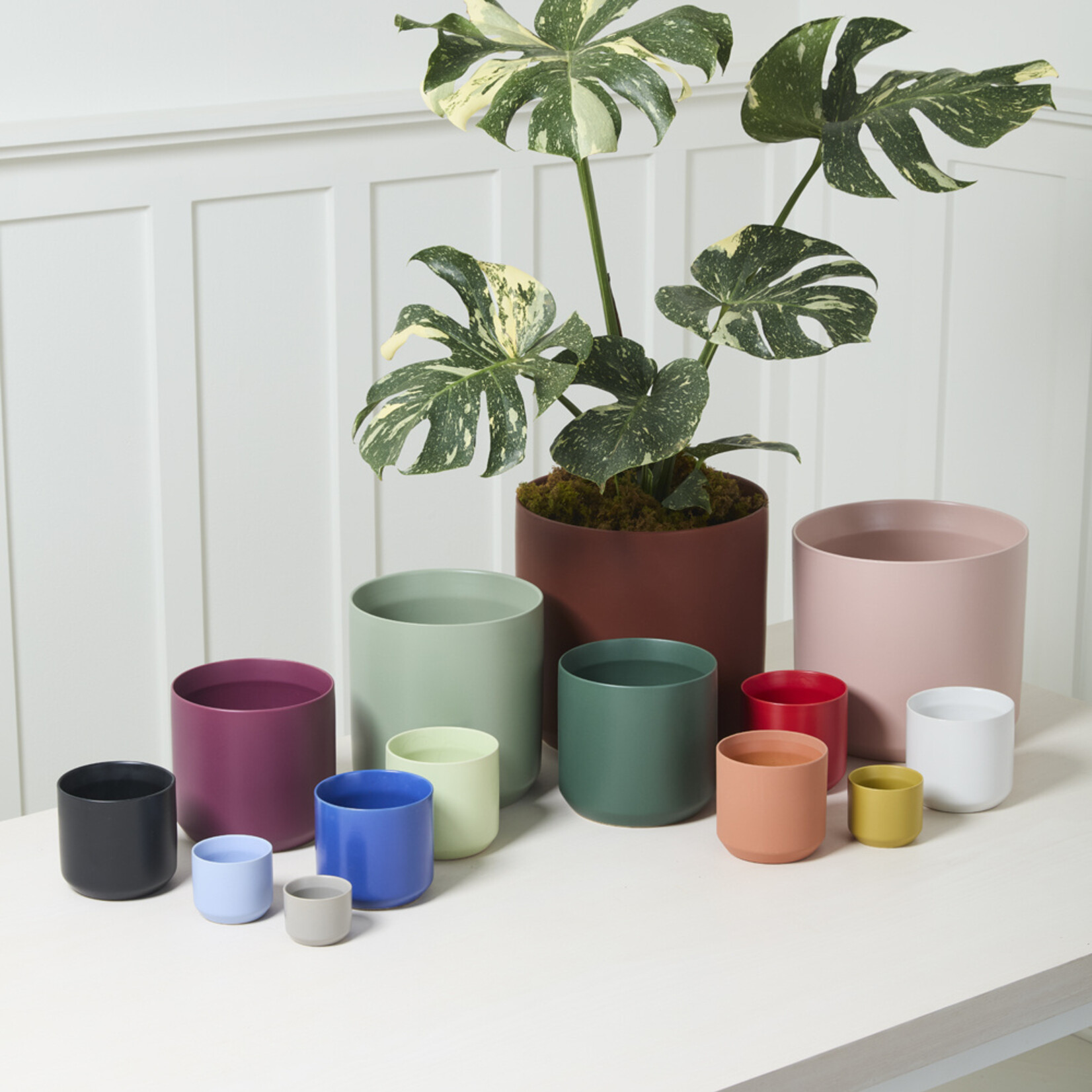 Cache-pot Kendall en céramique