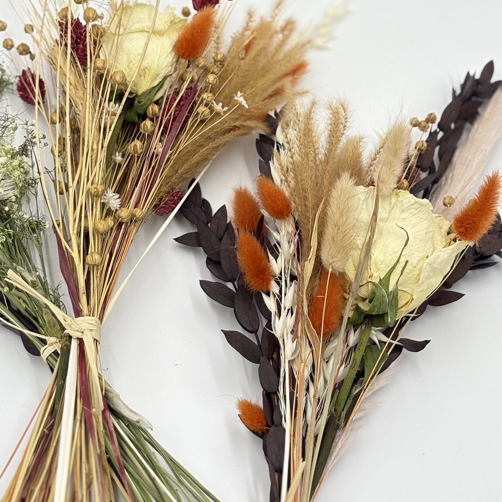 Bouquet de fleurs séchées