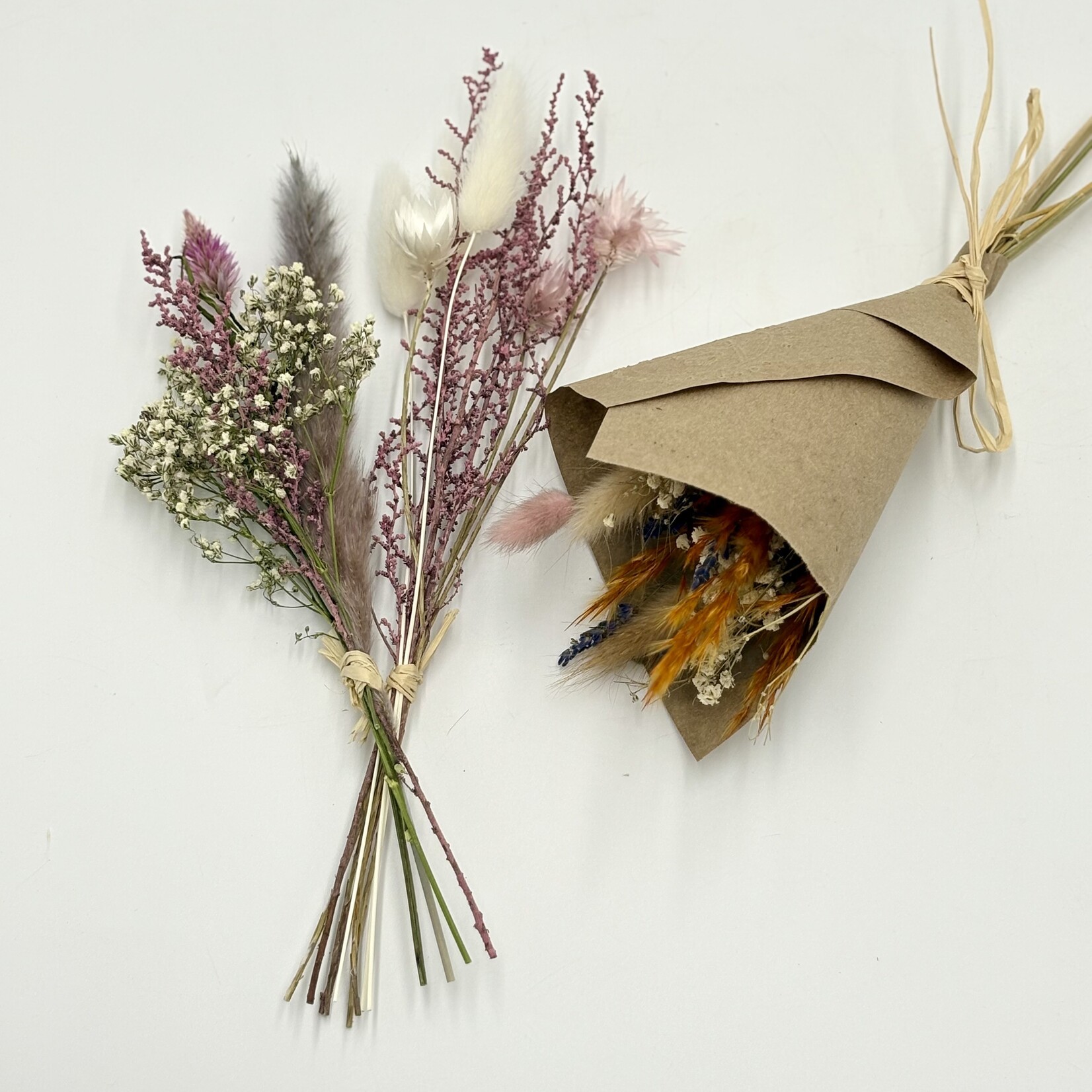 Bouquet de fleurs séchées