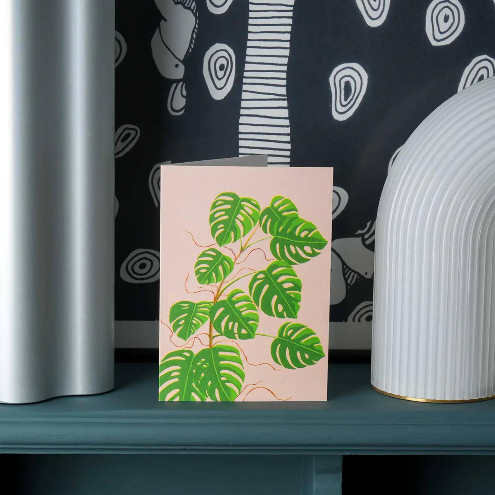 Stengun Drawings Greeting Card – Monstera
