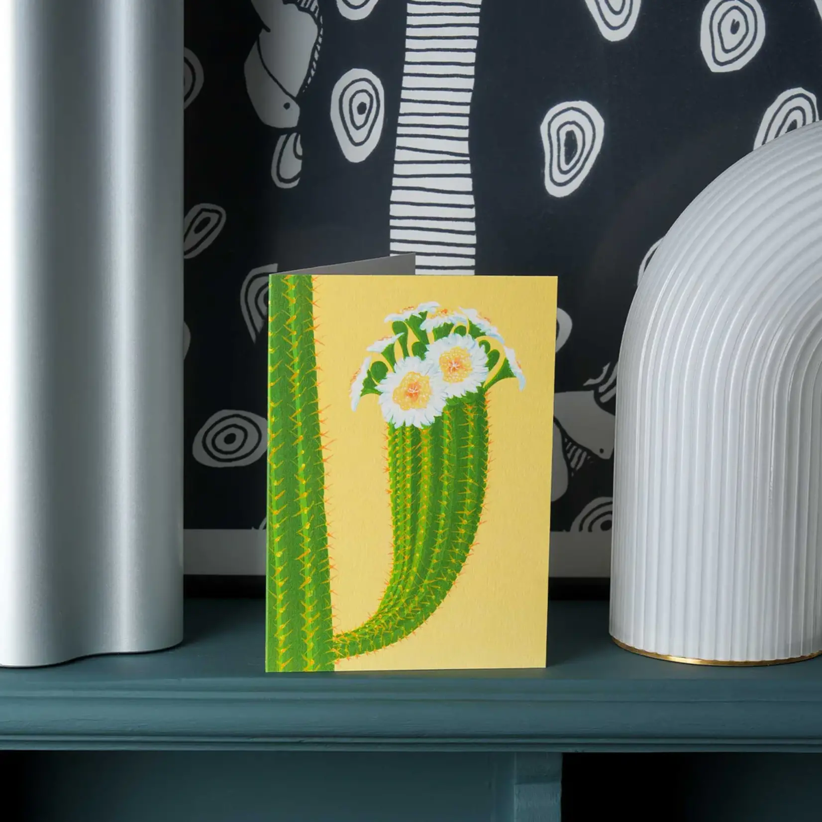 Carte Stengun - Cactus on yellow
