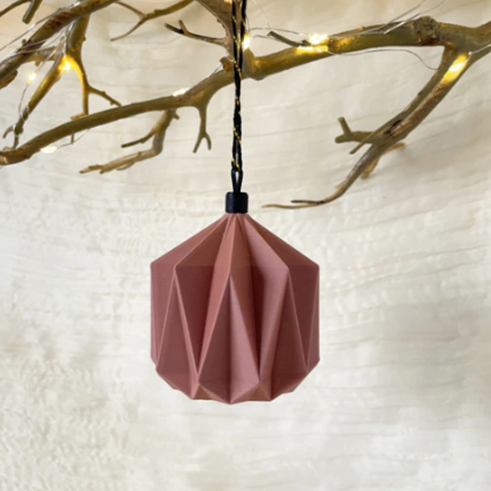 Ornement Origami - couronne