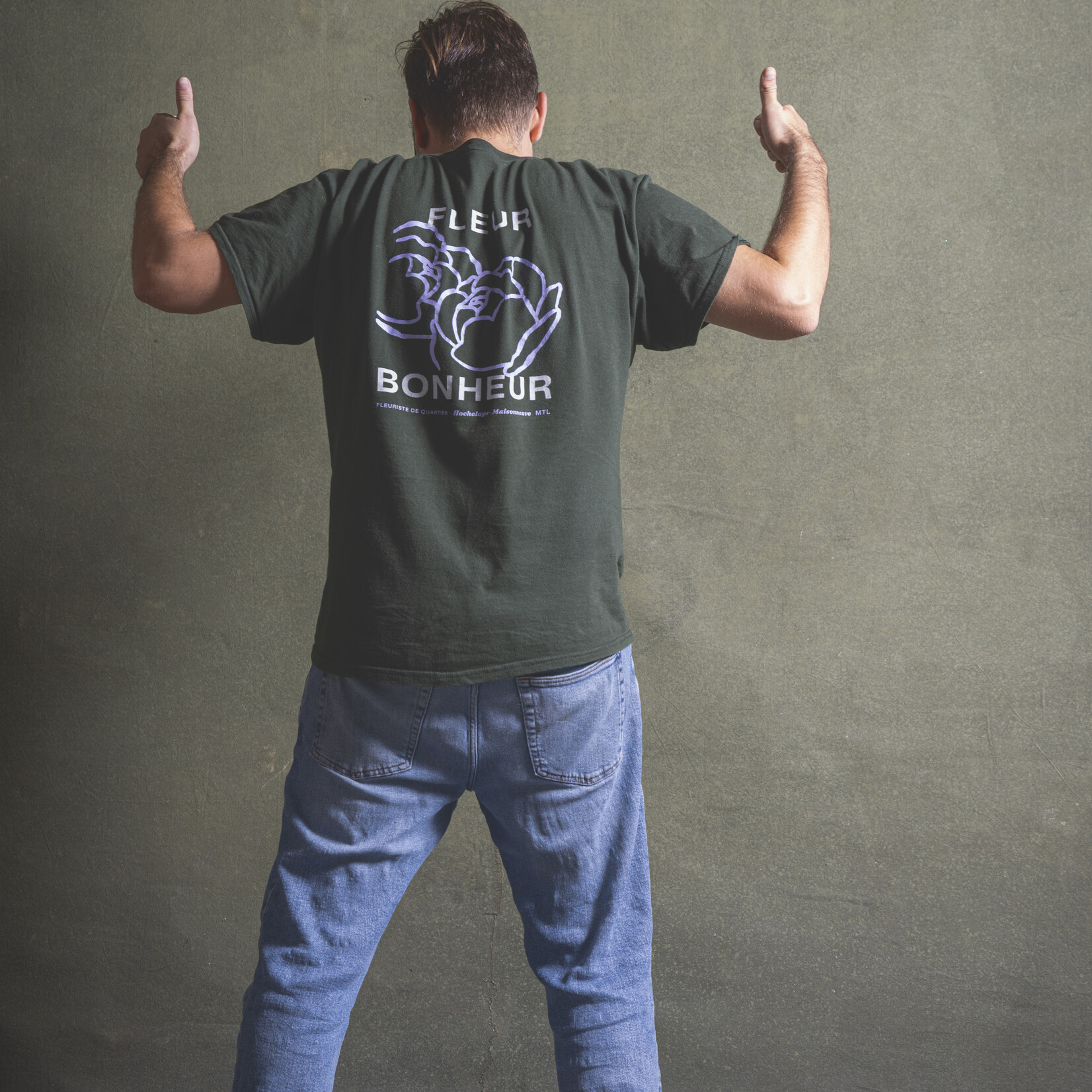 T-Shirt LAVIGNE - Fleur Bonheur