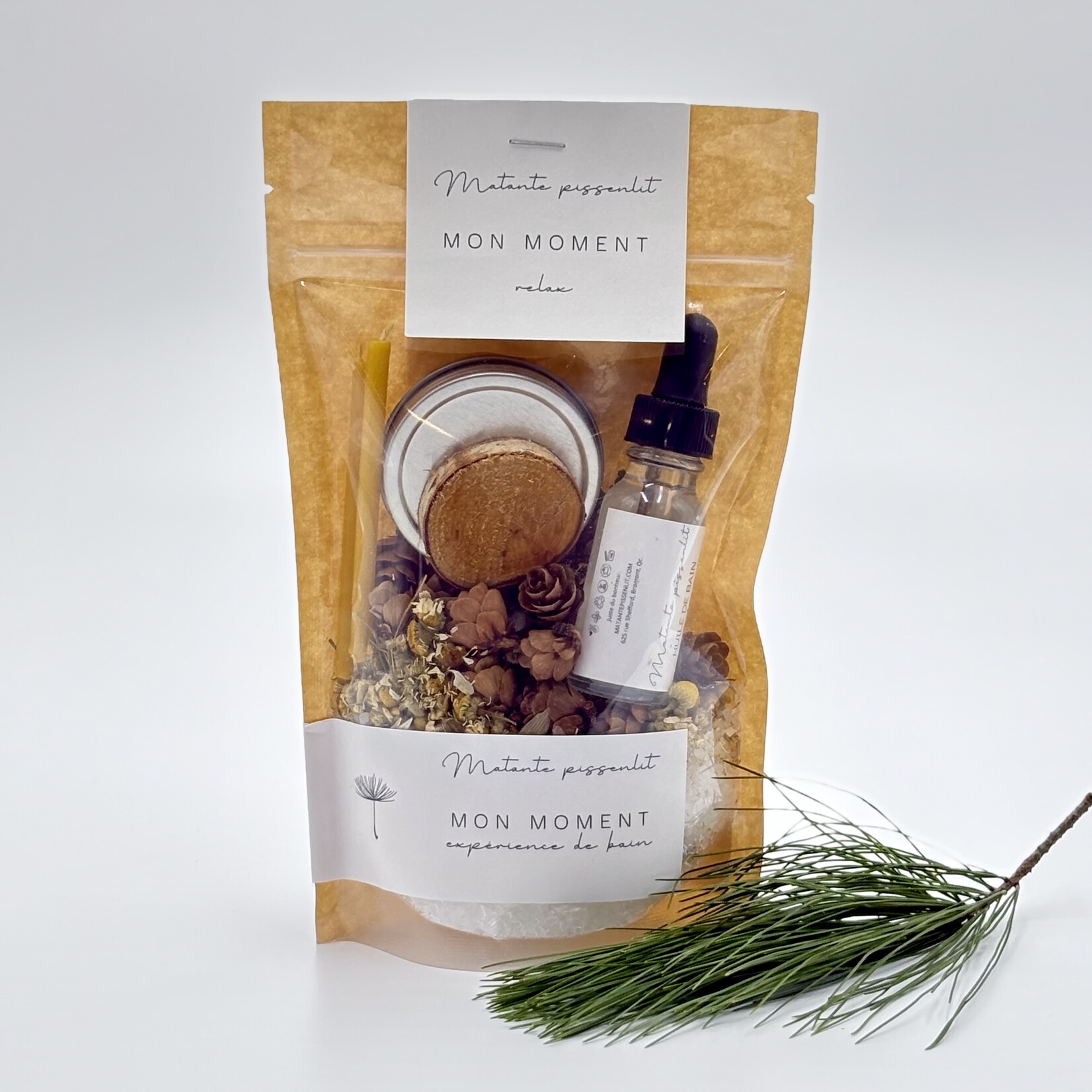 Expérience de bain - Matante Pissenlit