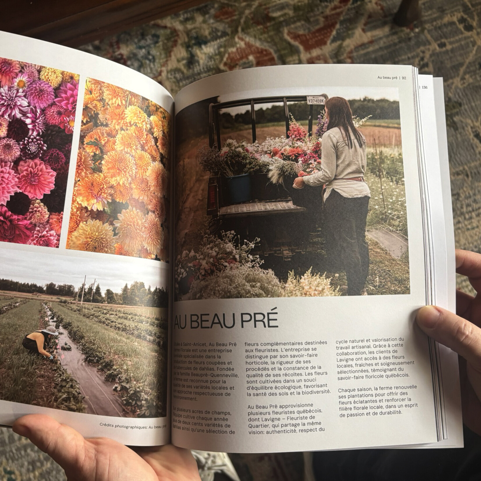 1.Livre Lavigne - Douze mois, Mille récoltes