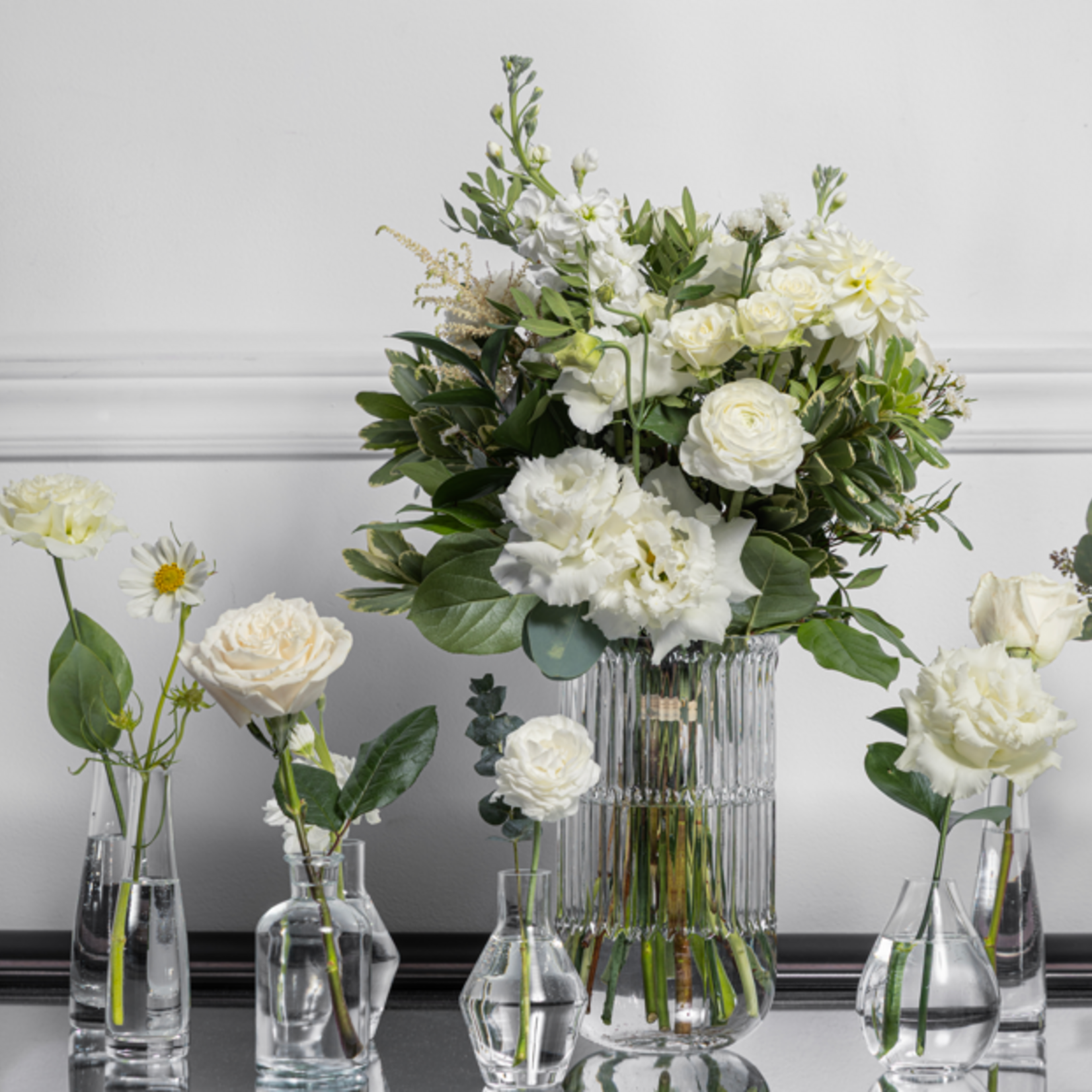 Collection florale Blanc Intemporel