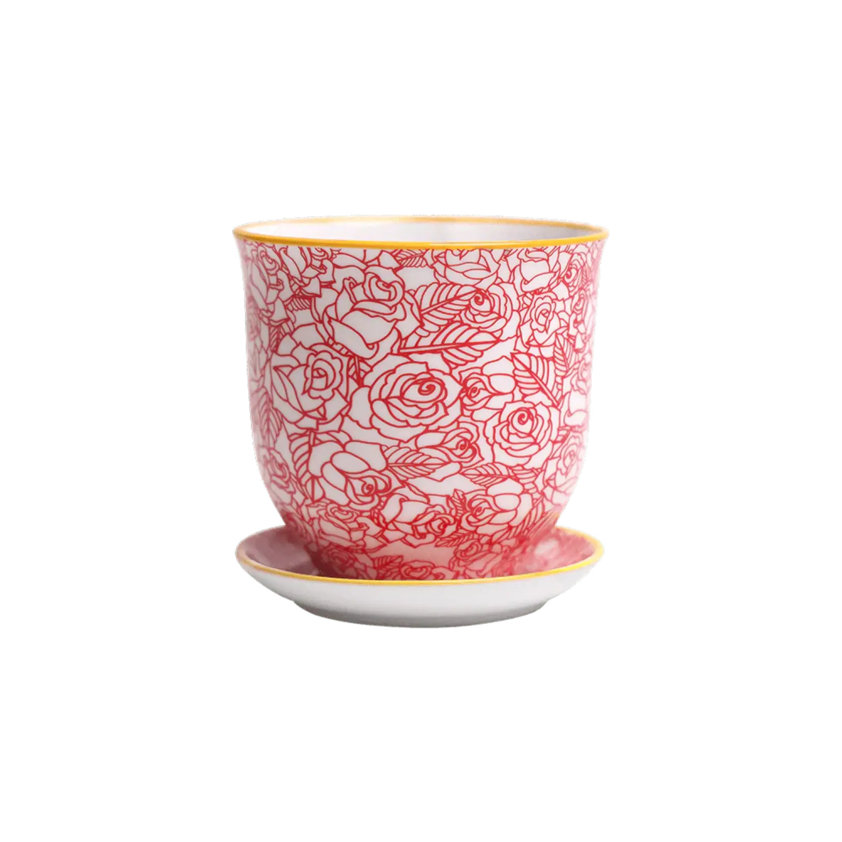 Pot avec assiette - Liberté