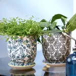 Pot avec assiette - Liberté