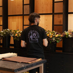 Bar à fleurs en entreprise