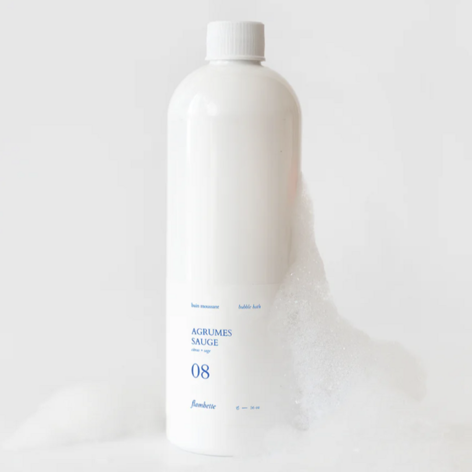 Bain moussant parfumé Flambette sans sulfates – 500 ml