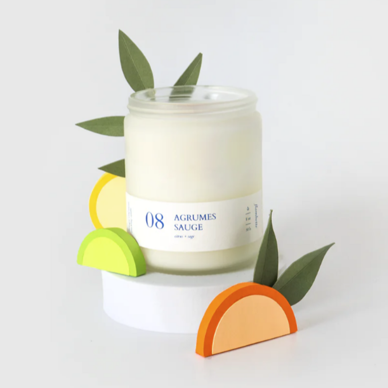 Flambette Crackling Soy Candle – 4 oz and 8 oz