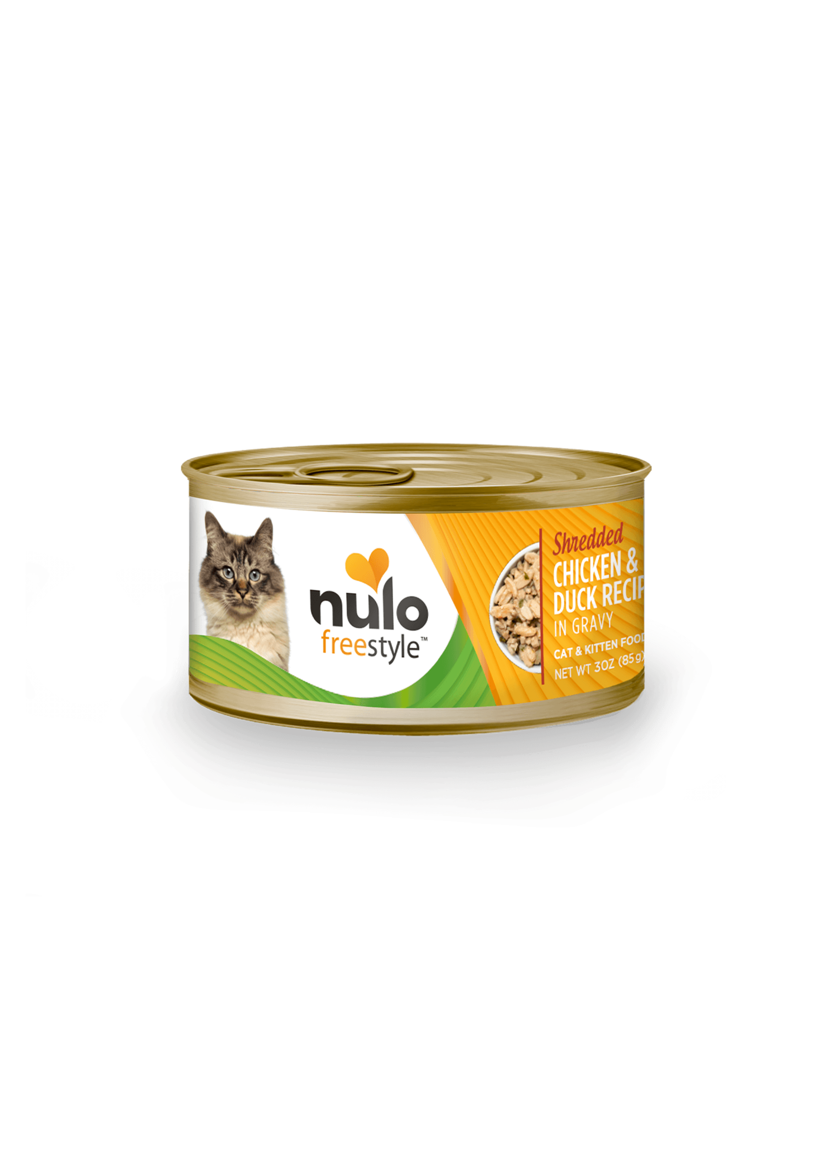 Nulo Nulo FreeStyle Wet Cat Food Shredded Chicken & Duck in Gravy