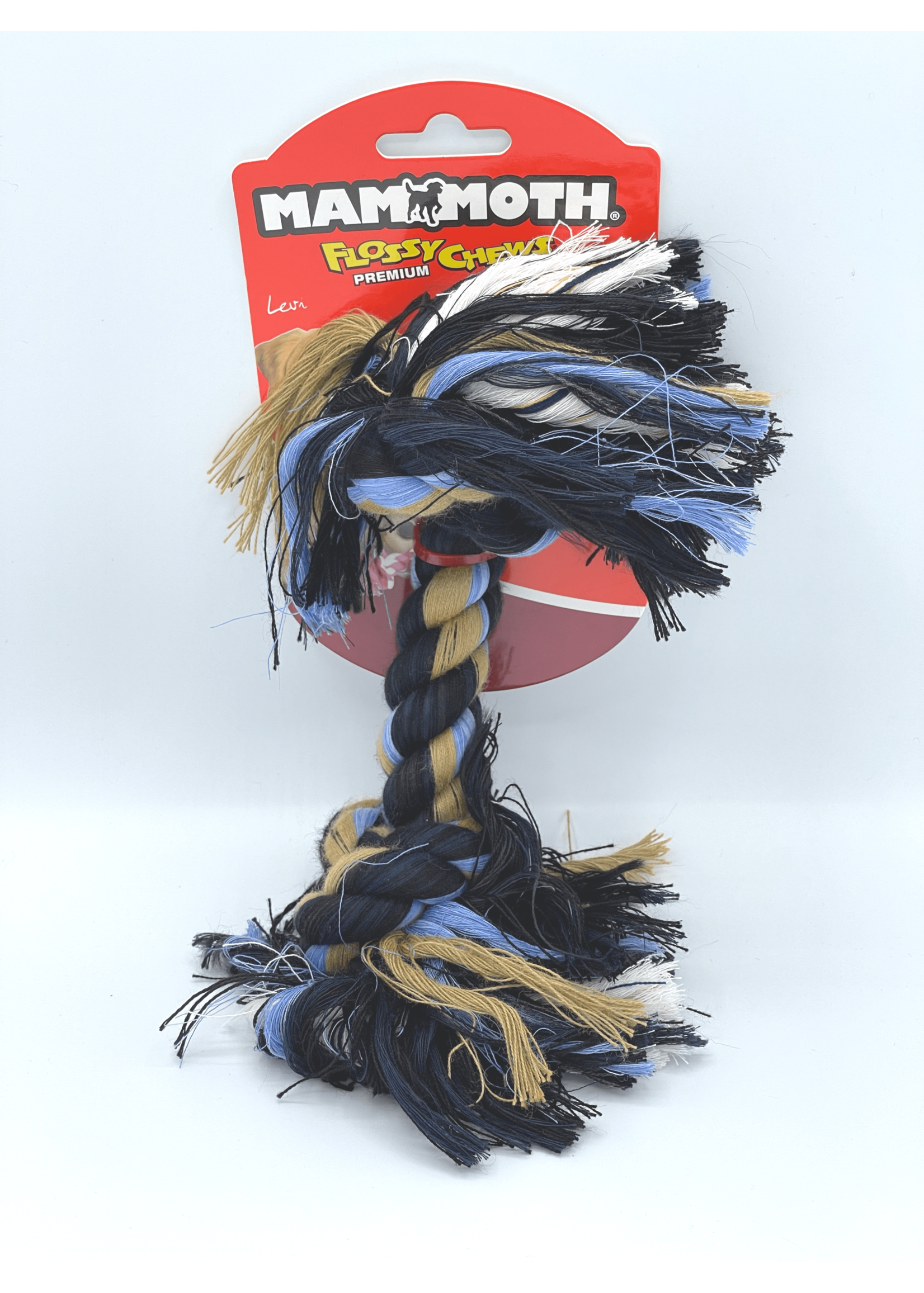 Mammoth Mammoth Flossy Chews 2 Knot Rope Toy