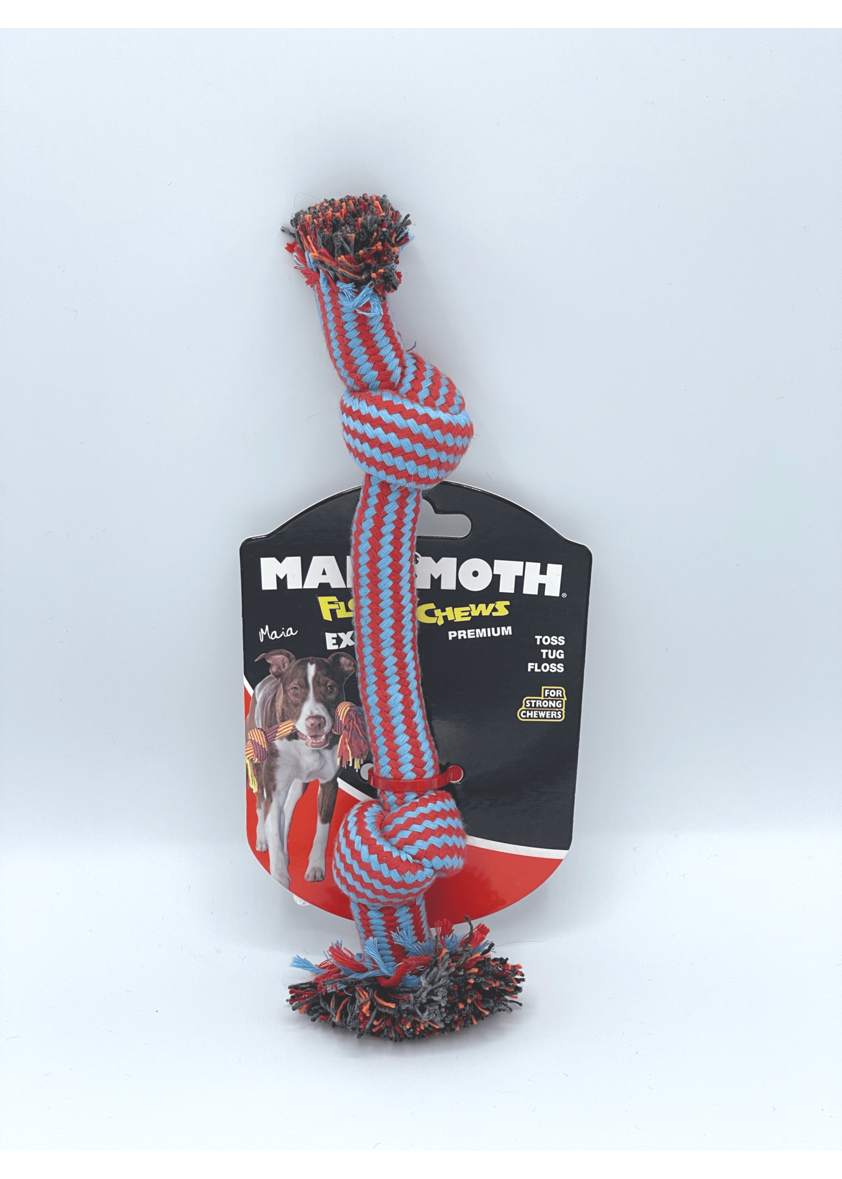 Mammoth Mammoth Flossy Chews Extra Two Knot Rope Small