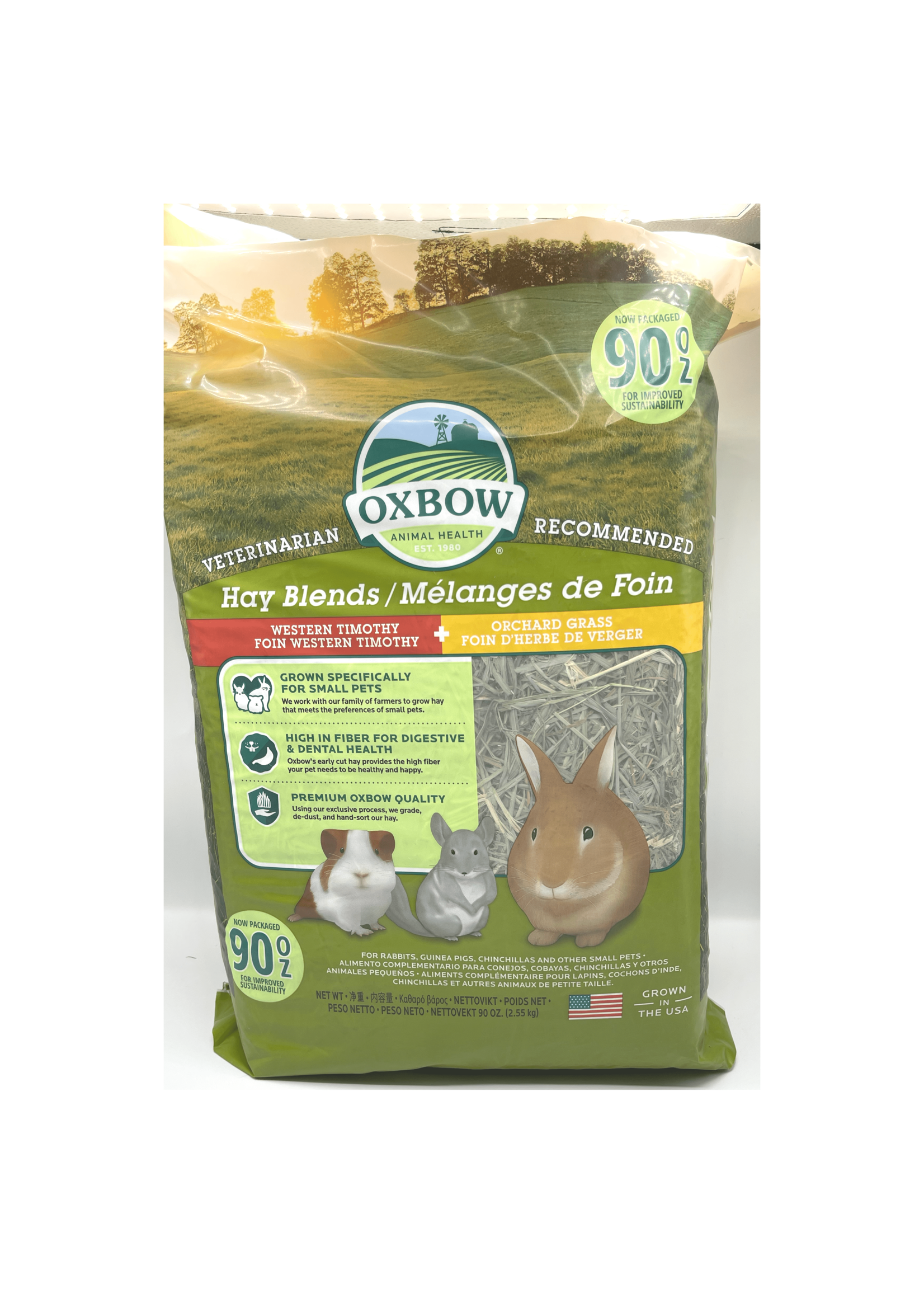 Oxbow Oxbow Hay Blends - Western Timothy & Orchard, 90oz