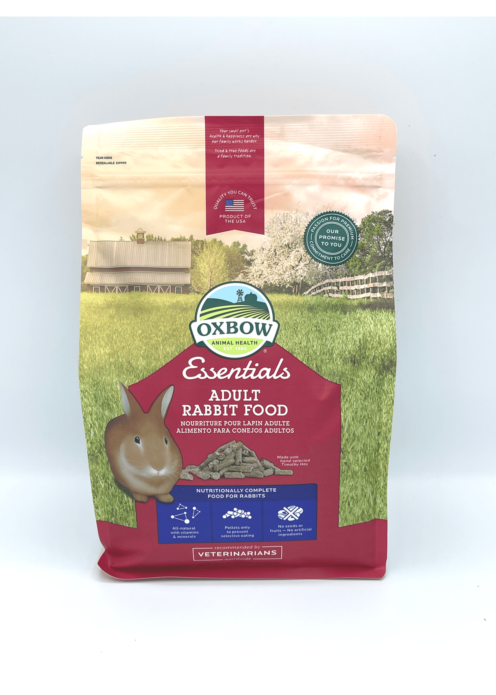 Oxbow Oxbow Essentials Adult Rabbit Food, 5lb bag