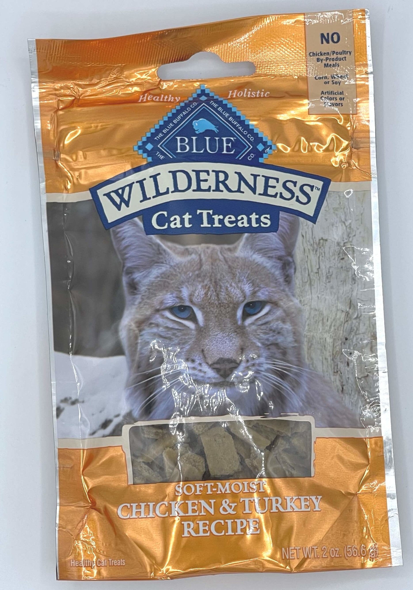 Blue Buffalo Wilderness Chicken & Turkey Cat Treats - 2-oz