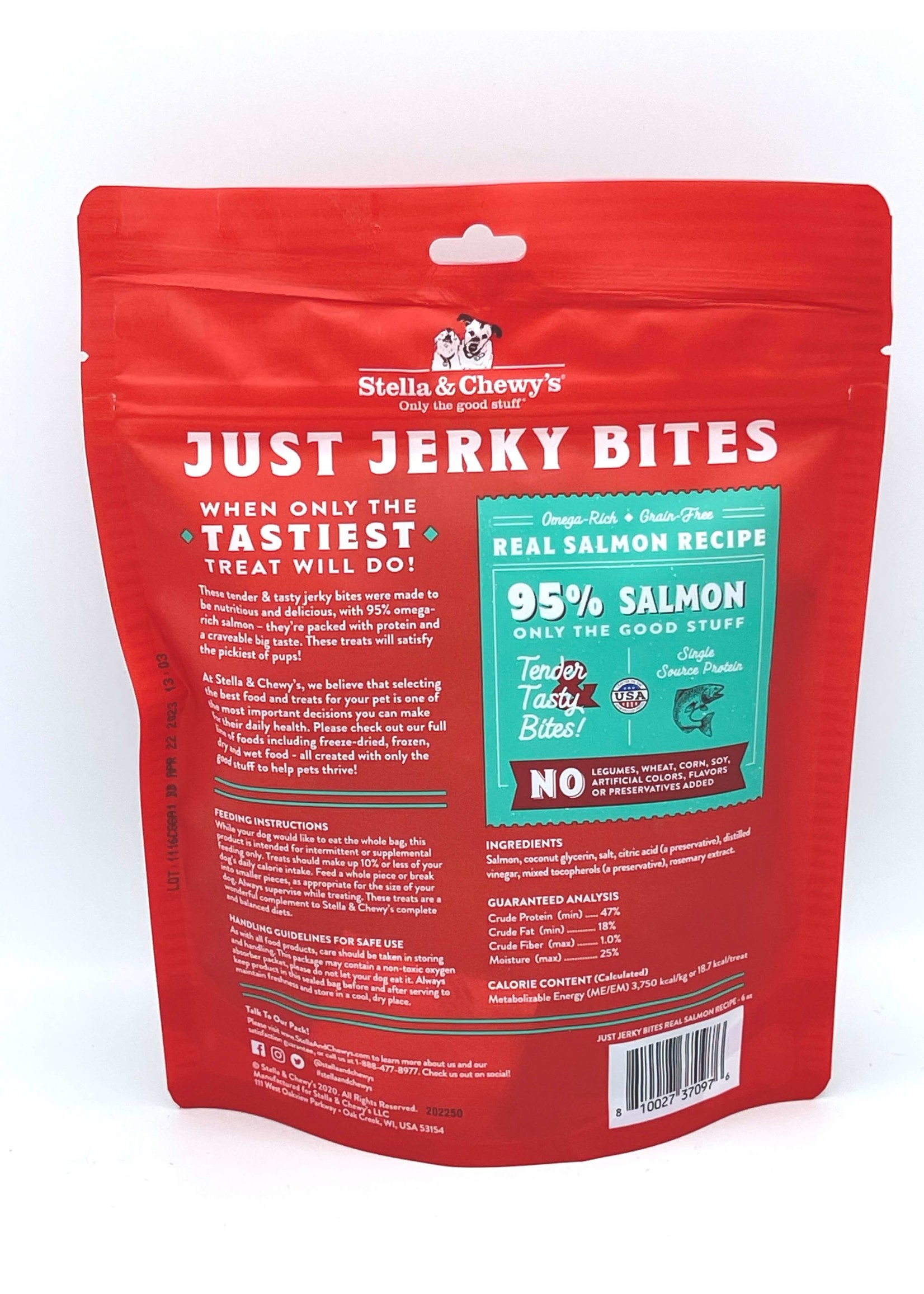 Stella & Chewy's Stella & Chewy's Just Jerky Bites Salmon