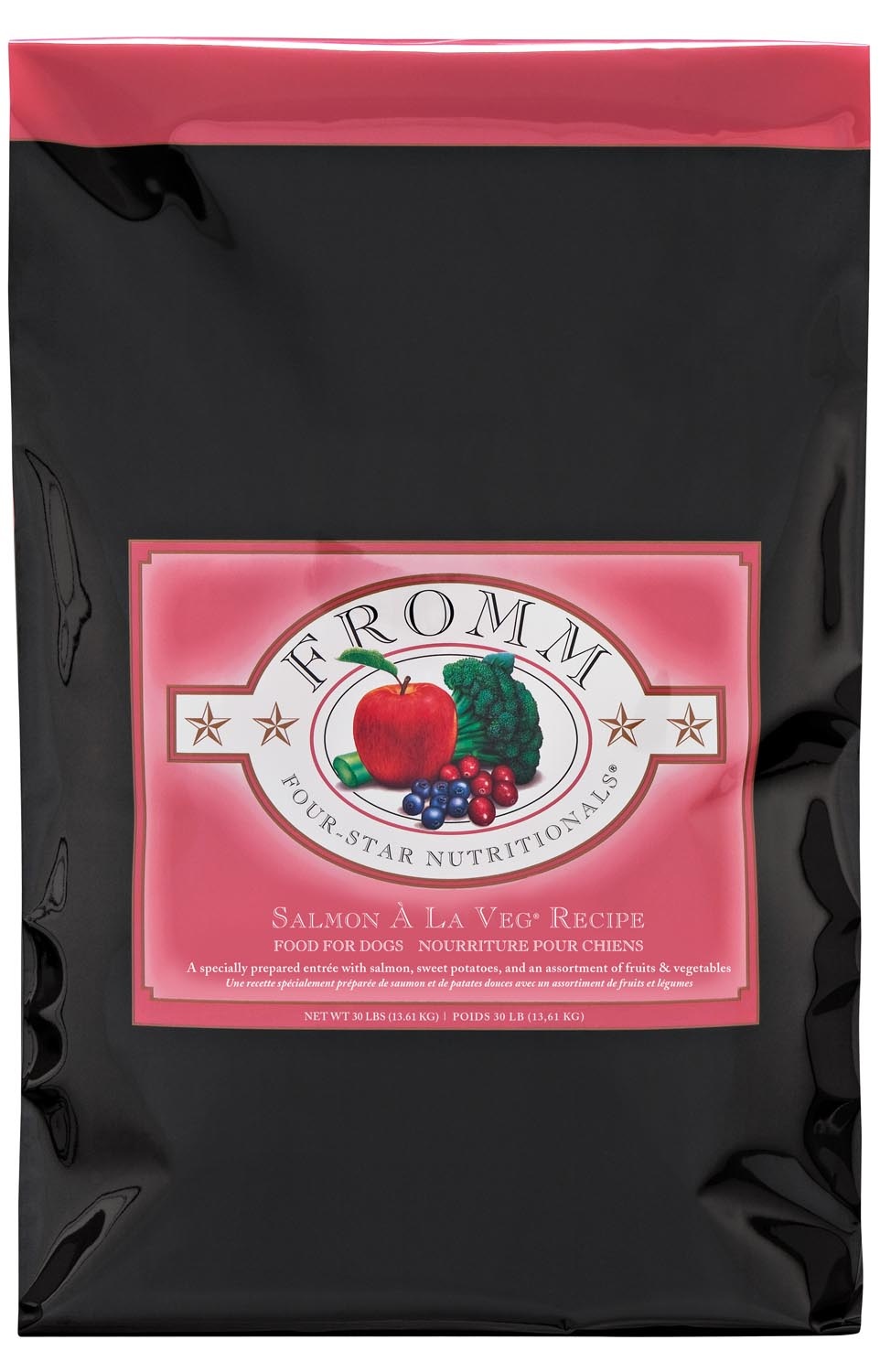 Fromm Four Star Salmon A La Veg Recipe Dog Food Skilos, A Family Pet