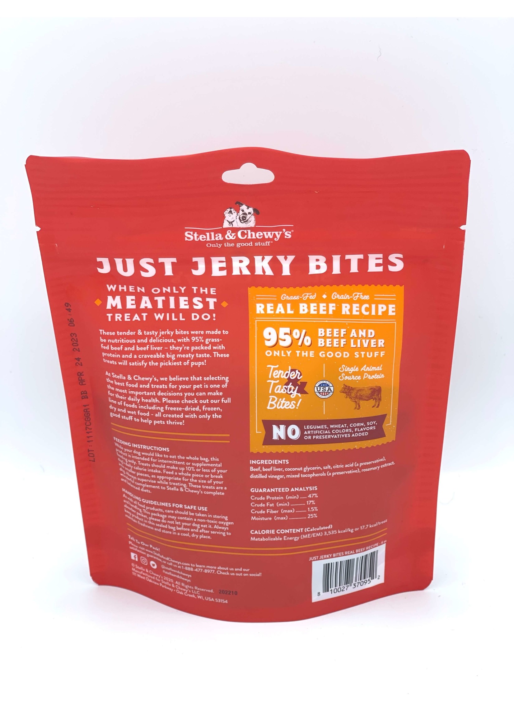 Stella & Chewy's Stella & Chewy's Just Jerky Bites Beef