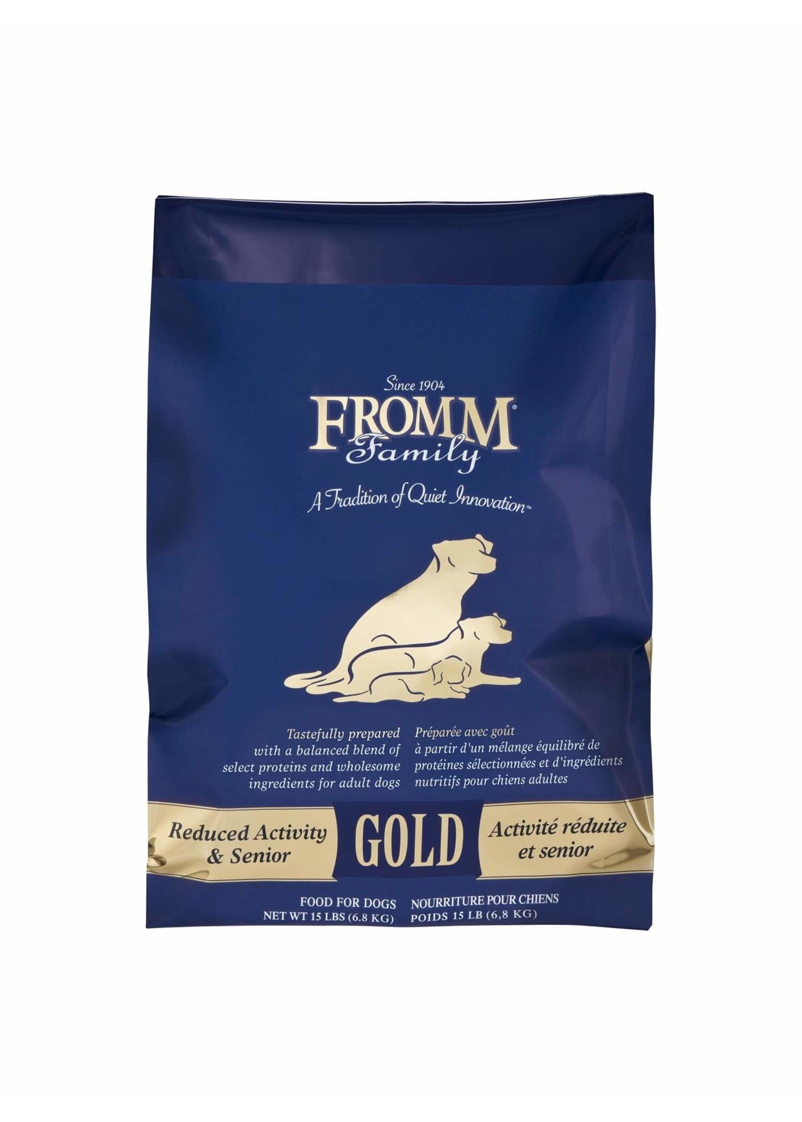 Fromm Fromm Reduced Activity & Senior Gold Dog Food
