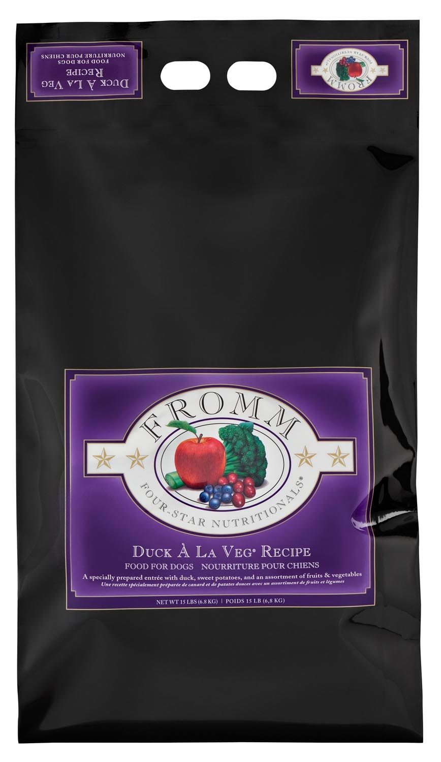 Fromm Four Star Duck A La Veg Dog Food Skilos A Family Pet Store