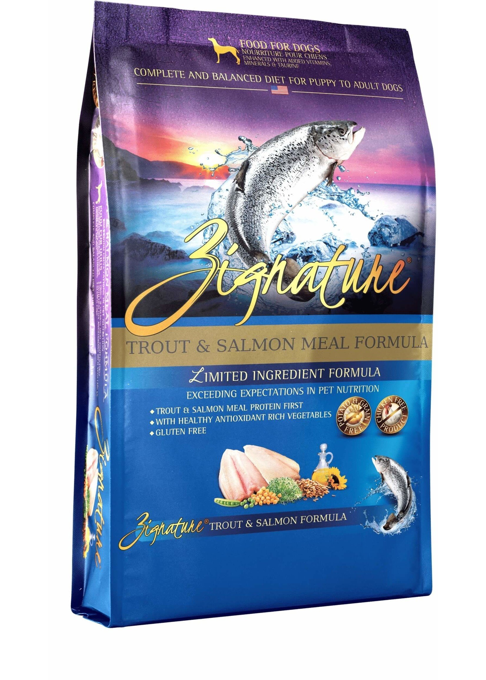 Zignature Zignature Limited Ingredient Dog Food Trout/Salmon