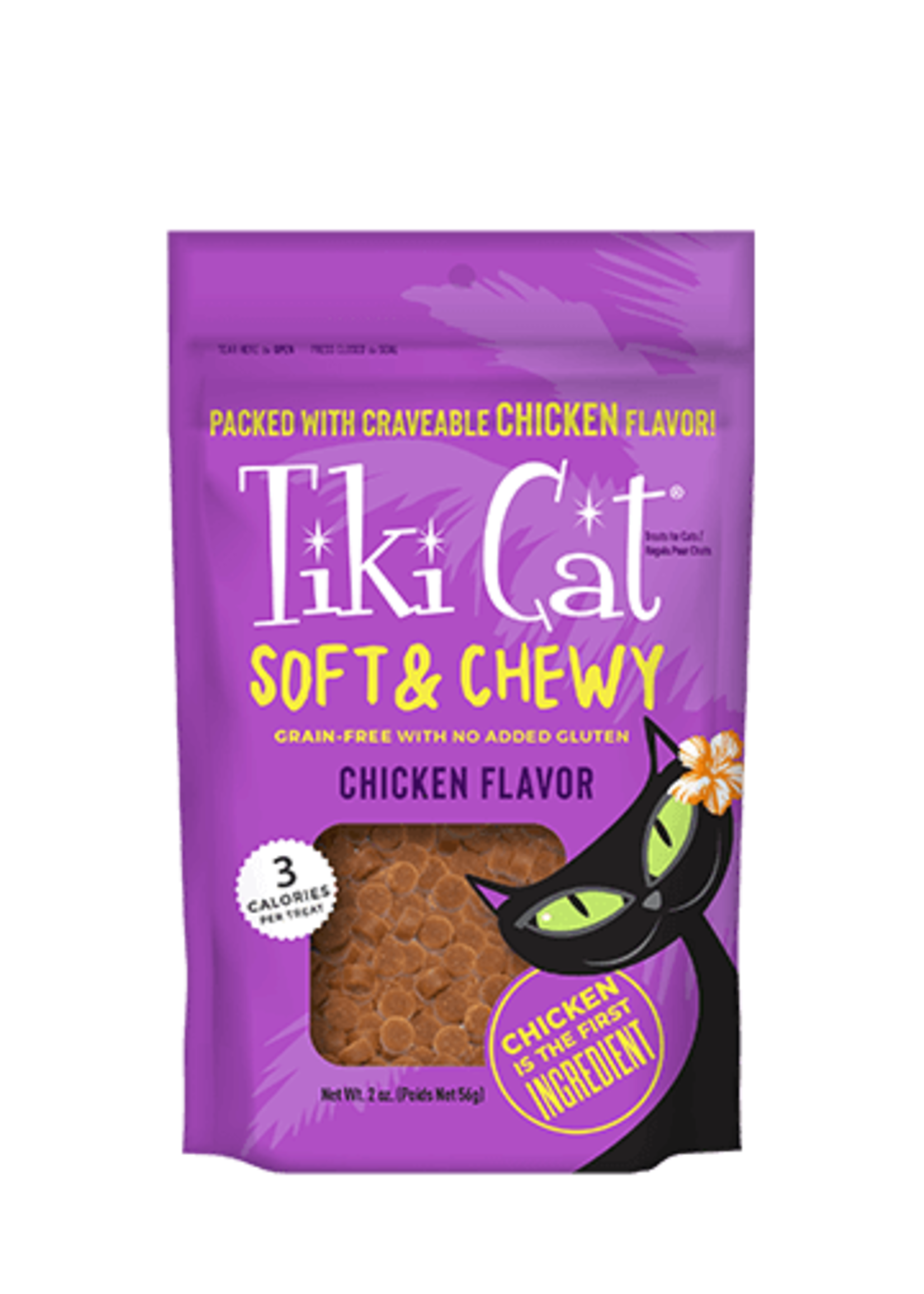 Tiki Cat Tiki Cat Soft & Chewy Chicken Flavor Cat Treats