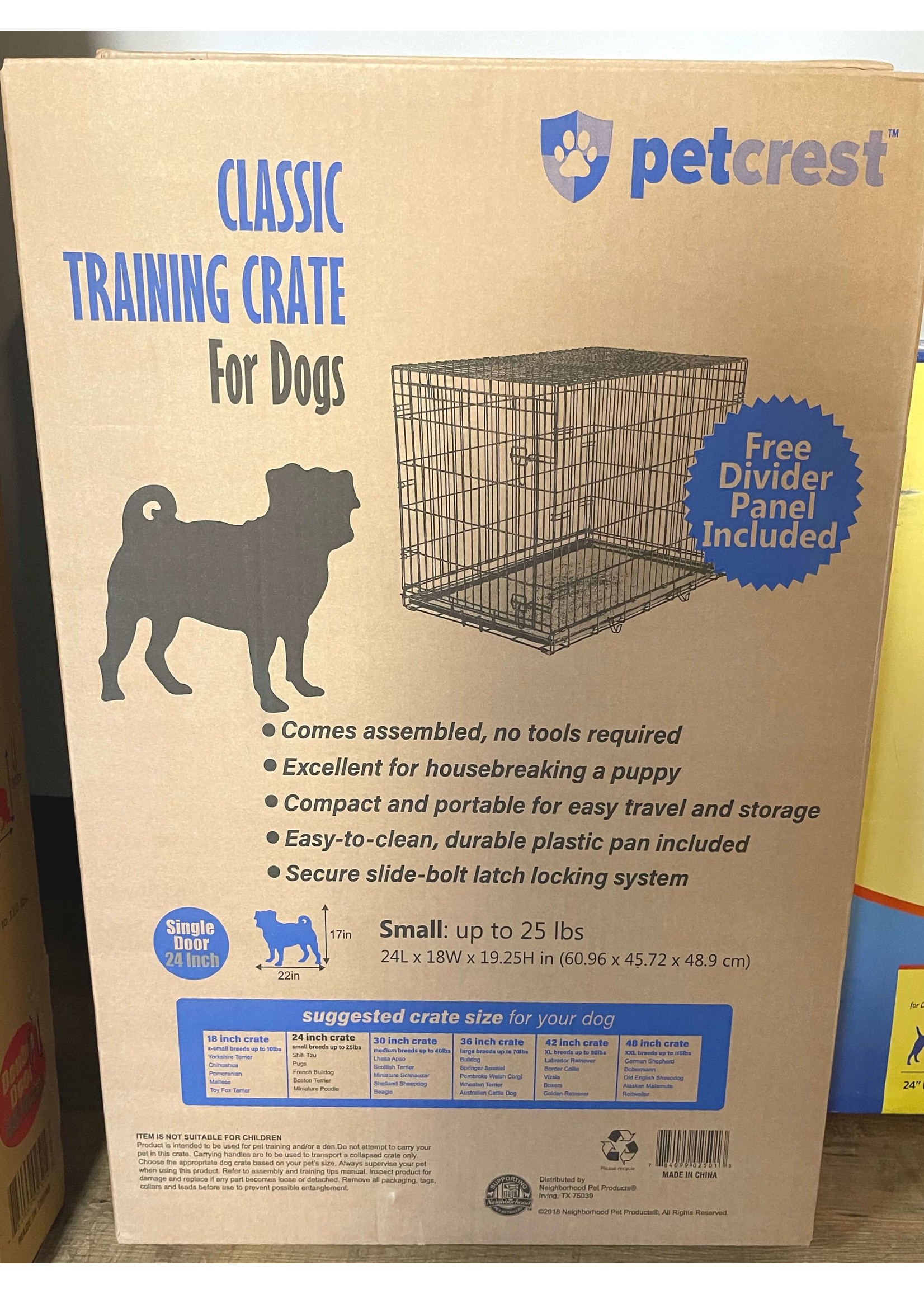 Petcrest Training Crate