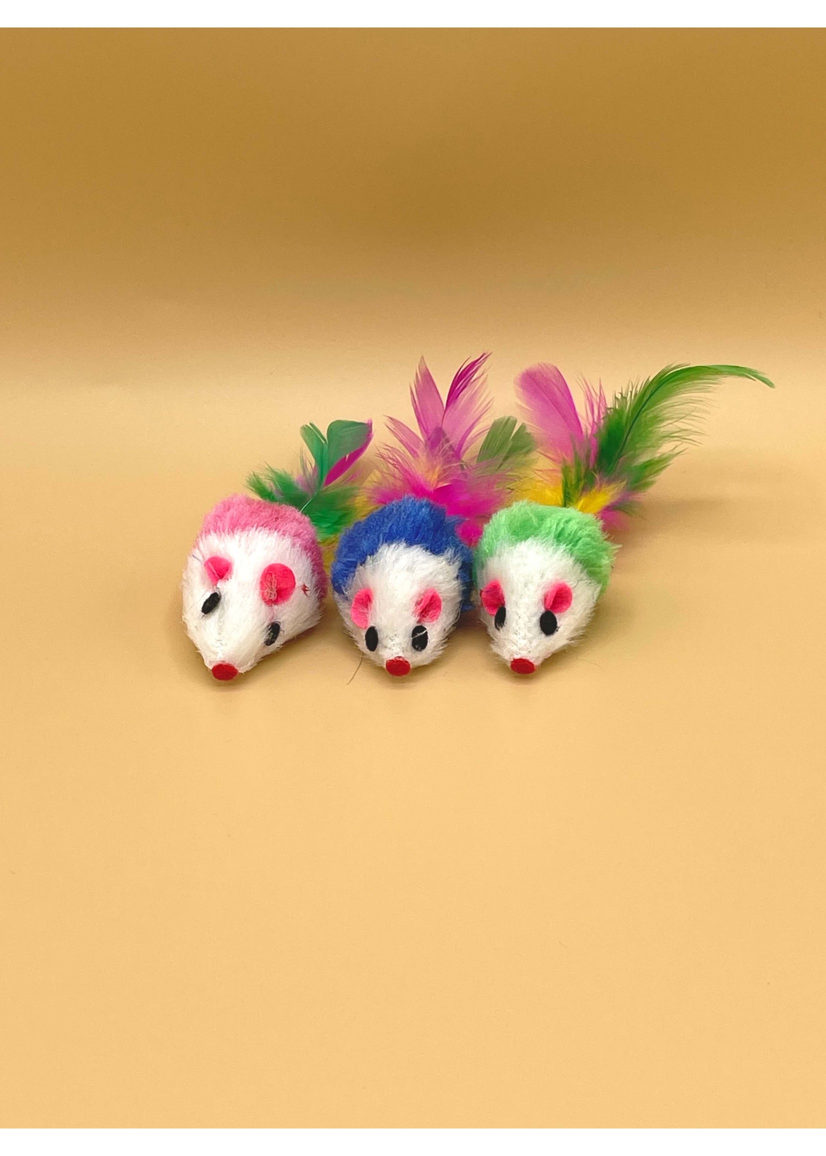 3 Piece Feather Mouse