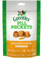 Greenies Greenies Pill Pockets Capsule Size, Chicken Flavor 7.9oz