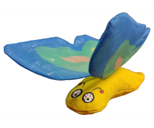 DuckyWorld YEOWWW! Butterflies Catnip Toy (Blue) DuckyWorld YEOWWW! Butterflies Catnip Toy (Blue)