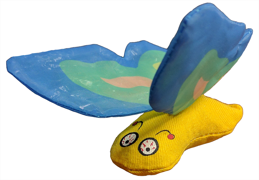 DuckyWorld YEOWWW! Butterflies Catnip Toy (Blue) DuckyWorld YEOWWW! Butterflies Catnip Toy (Blue)