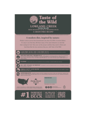Taste of the Wild Lowland Creek Cat Food Skilos A Family Pet Store