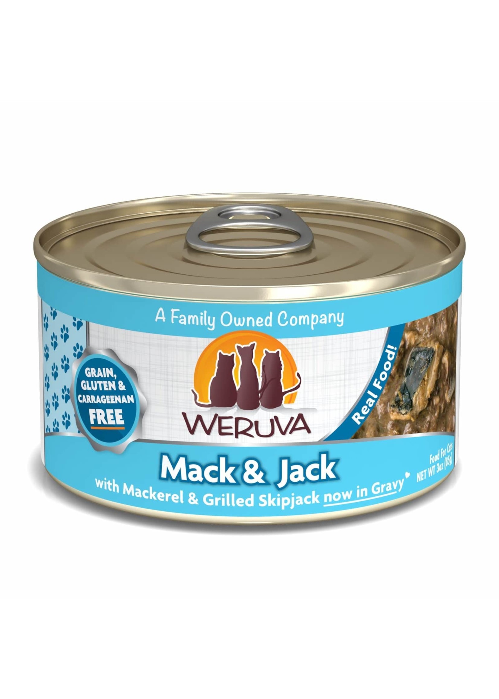 Weruva Weruva Mack & Jack w/ Mackerel & Grilled Skipjack Wet Cat Food