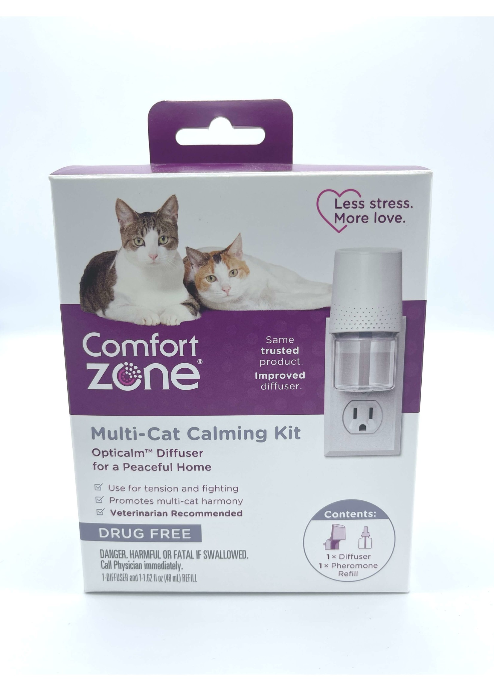 Comfort Zone Comfort Zone Multi-Cat Calming Diffuser Kit