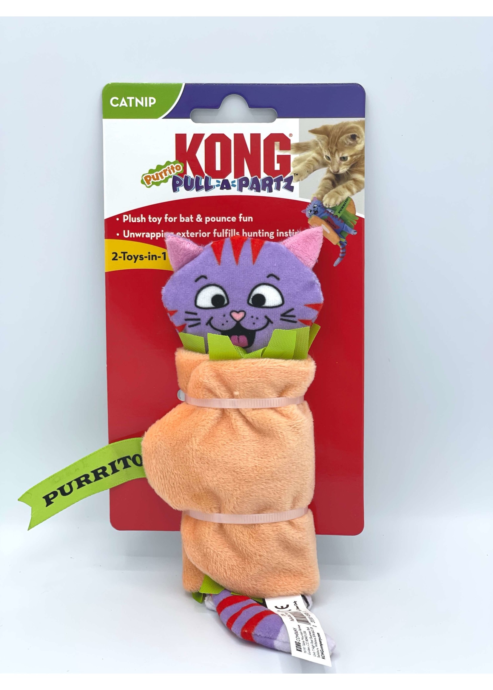 Kong Cat Toy - Pull-A-Partz Purrito