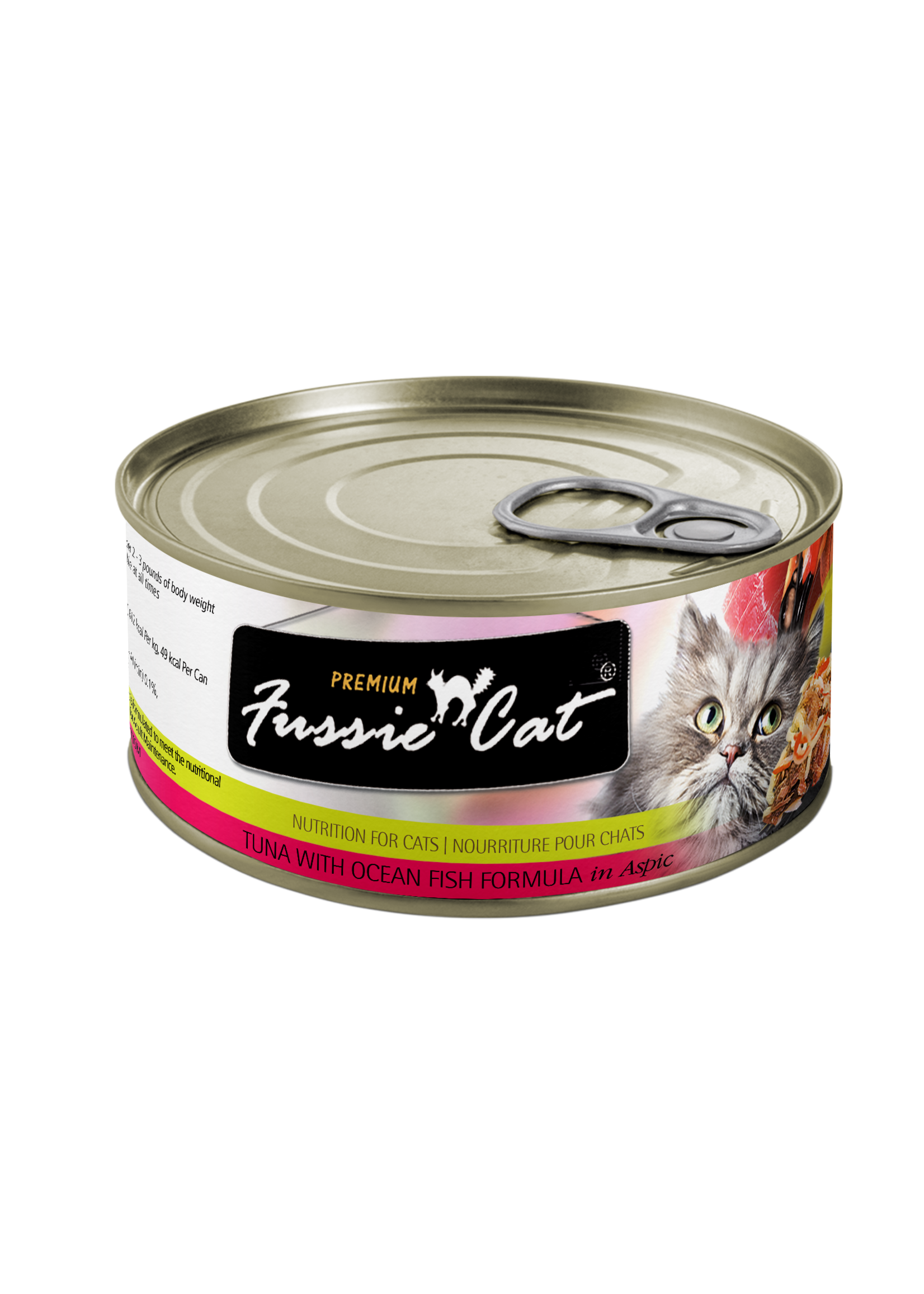 Fussie Cat Premium Tuna with Oceanfish Wet Food