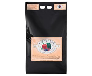 Fromm dog top food pork applesauce
