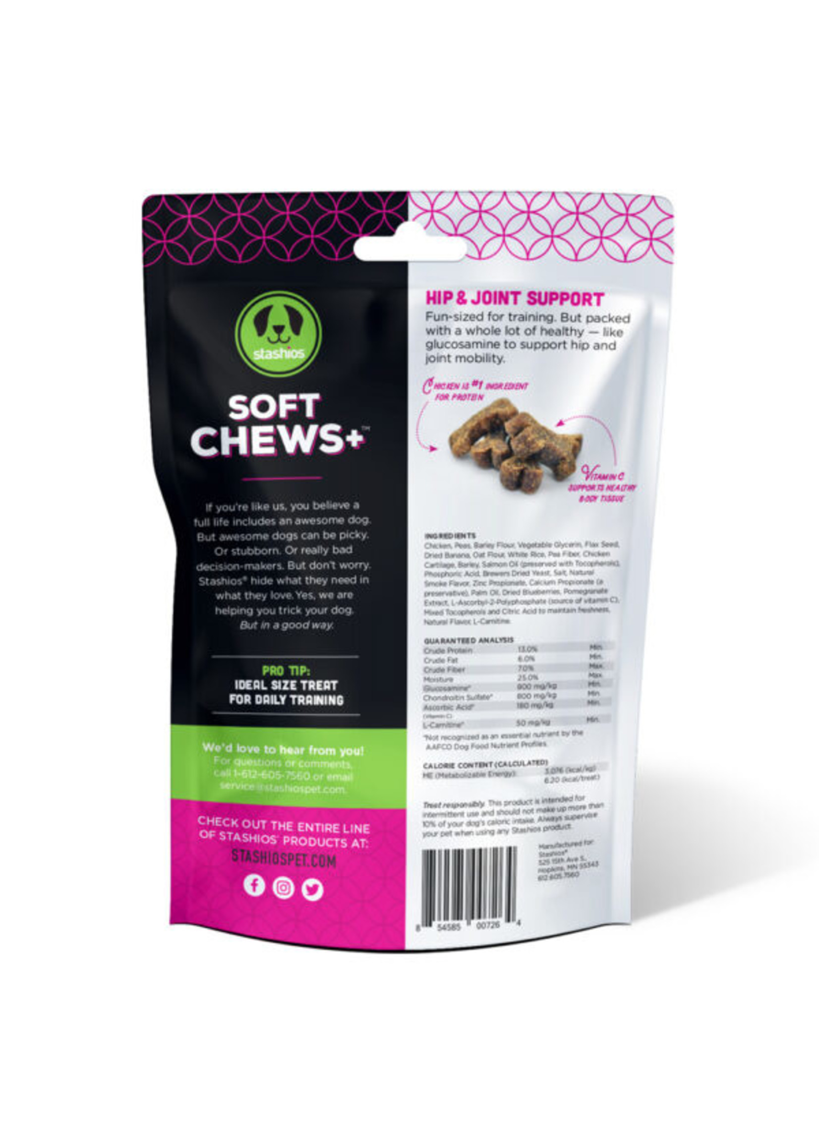 Stashios Soft Chews+ Hip & Joint Support