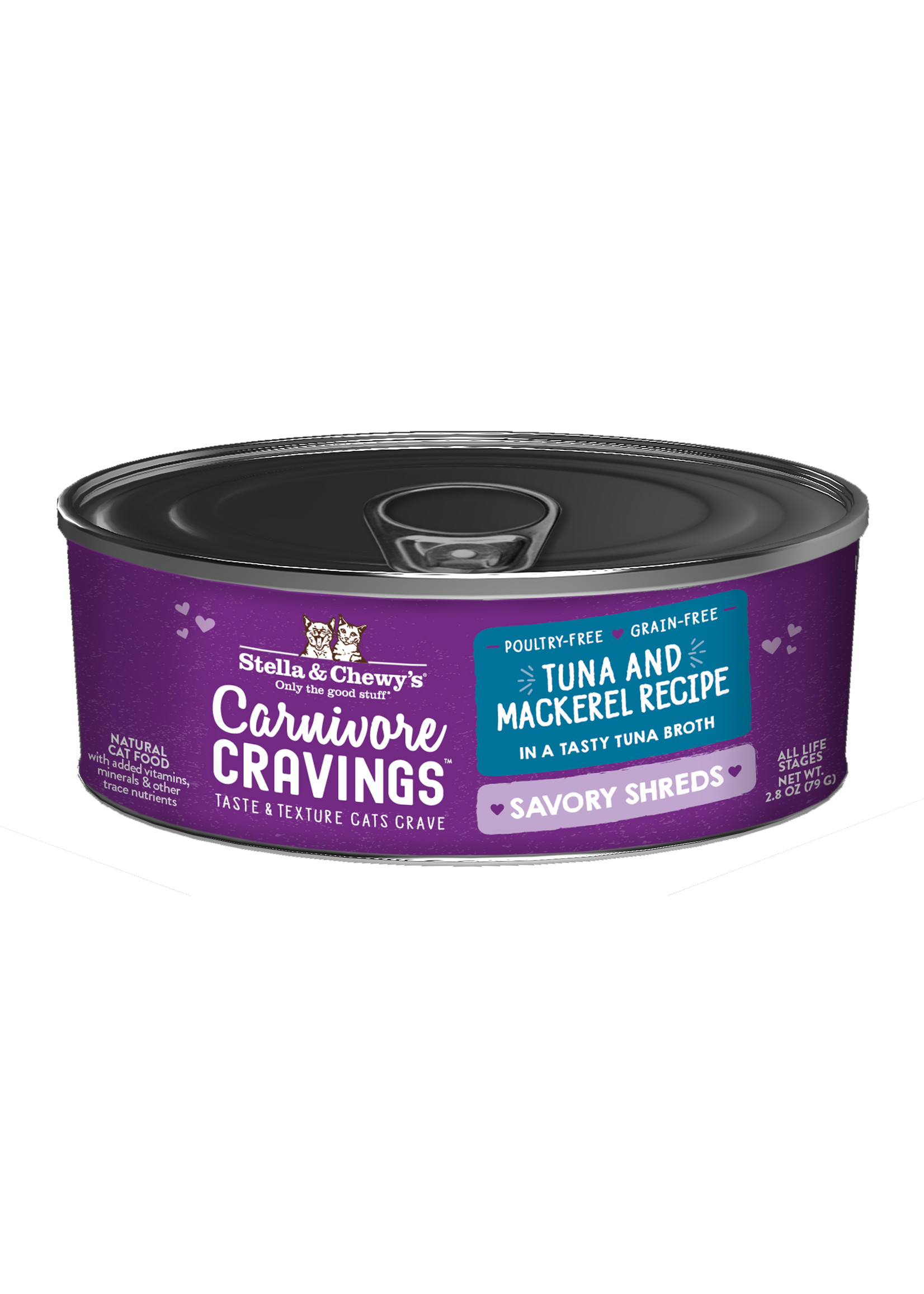 Stella & Chewy's Stella & Chewy's Carnivore Cravings Shredded Tuna and Mackerel