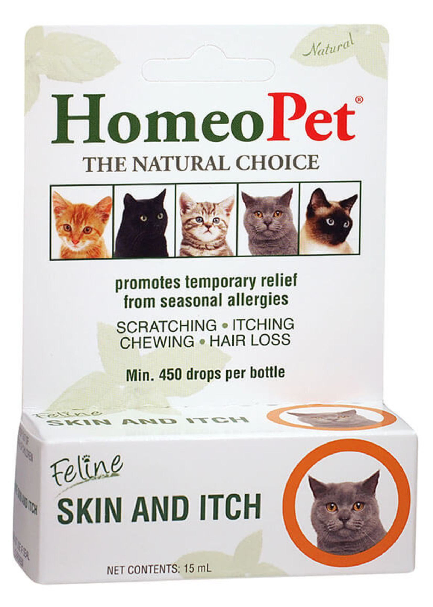 HomeoPet HomeoPet Feline Skin and Itch Relief