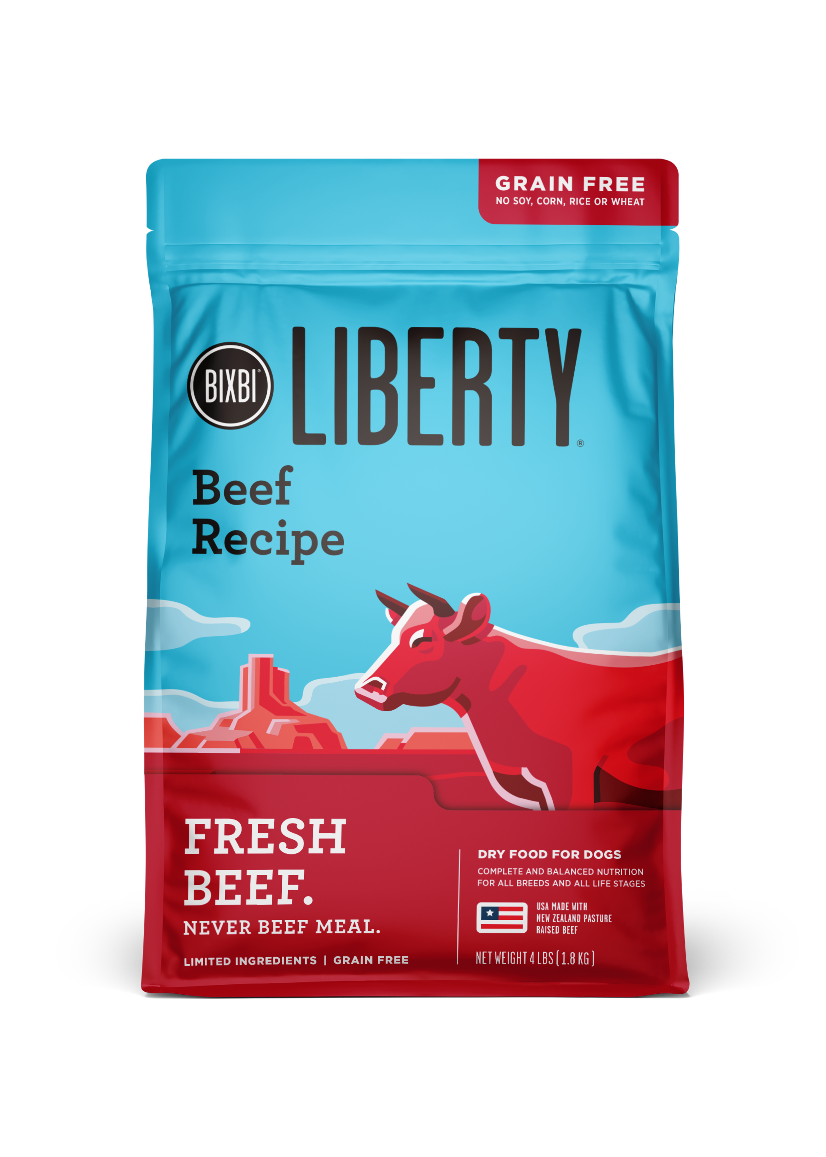 Bixbi Bixbi Liberty Beef Dog Food