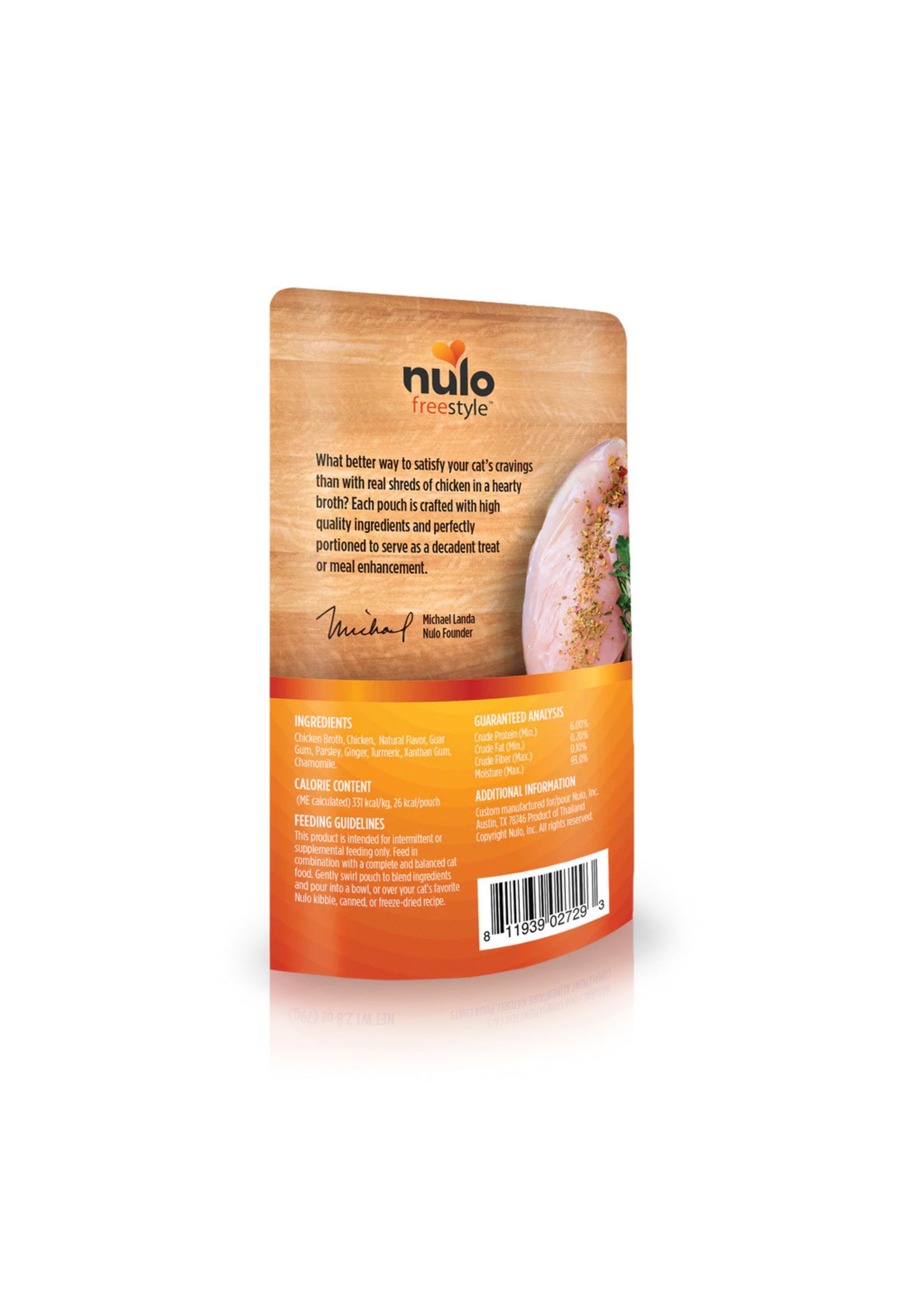 Nulo Nulo Freestyle Chunky Grain Free Chicken Broth