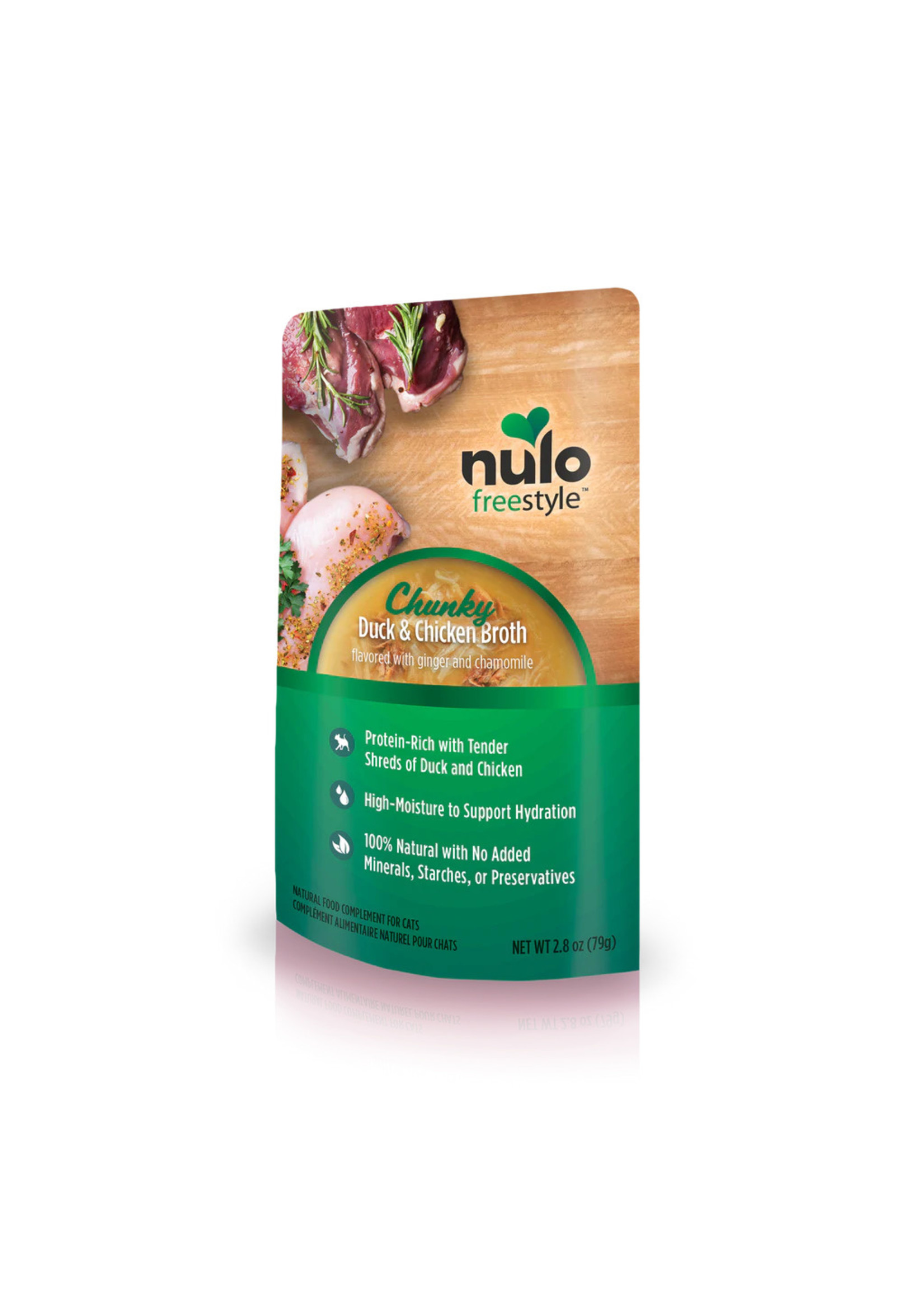 Nulo Nulo Freestyle Chunky Grain Free Duck & Chicken Broth