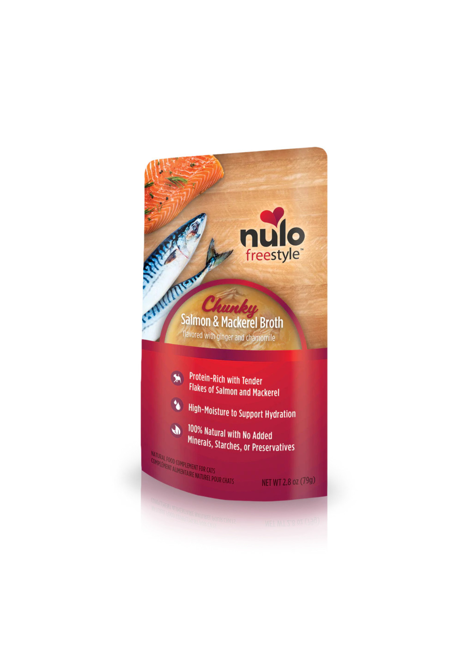 Nulo Nulo Freestyle Chunky Grain Free Salmon & Mackerel Broth